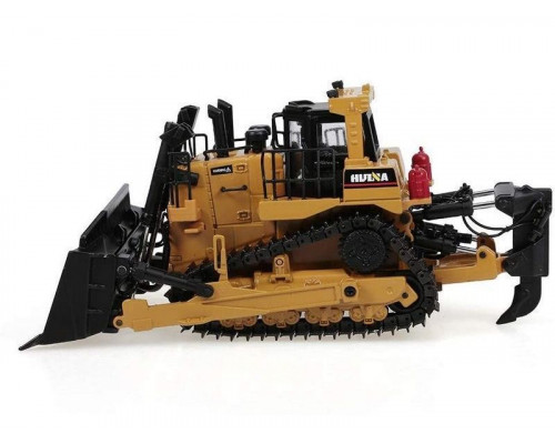 Металлический бульдозер HUI NA TOYS 1/50
