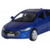 Машина АВТОПАНОРАМА HYUNDAI ELANTRA, синий, 1/40, инерция, в/к 17,5*12,5*6,5 см