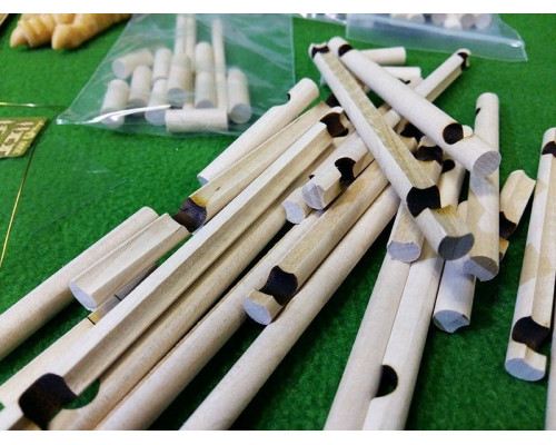 Сборная деревянная модель СВМодель. Избушка на курьих ножках, 1770 деталей, 1/35