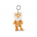 Мягкая игрушка NICI Тигр Лилли, брелок 10 см
