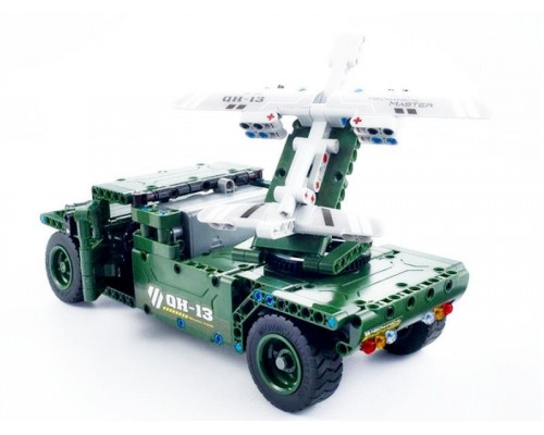 Р/У конструктор Qihui Mechanical Master  Носитель БПЛА (506 деталей)