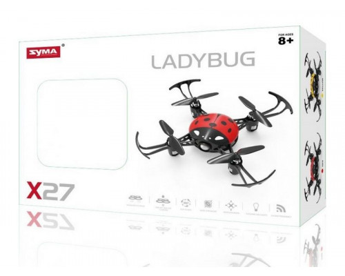 Р/У квадрокоптер Syma X27 Божья коровка 6-AXIS 2.4G RTF