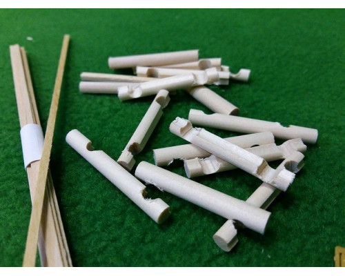 Сборная деревянная модель СВМодель. Деревенский колодец, 74 детали, 1/72