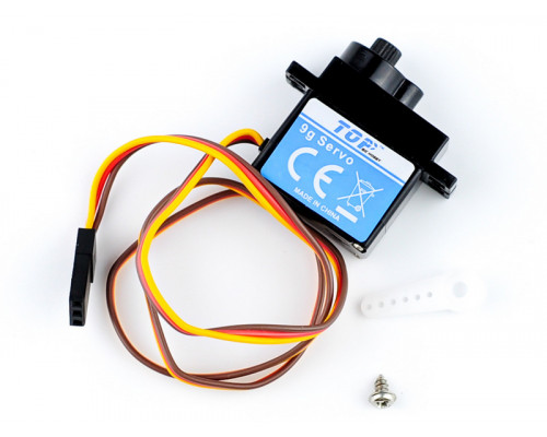 Сервомашинка 9g для самолета Top RC Tempest, провод 350мм