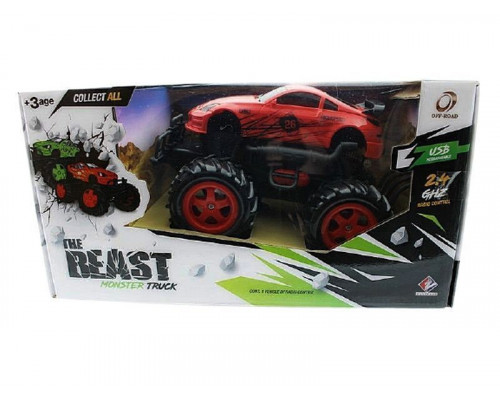 Р/У внедорожник Monstre Truck Toyota Celica в ассортименте 1/16 + свет + звук