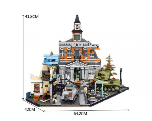 Конструктор RCM сцена о ВОВ - Барбаросса (3656+ деталей)
