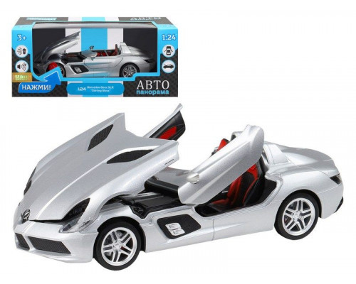 Машина АВТОПАНОРАМА Mercedes-Benz SLR McLaren Stirling Moss, 1/24, в/к 24,5*12,5*10,5 см