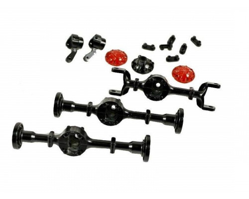 Корпуса мостов WPL 6x6, металл для моделей B-16, B-36