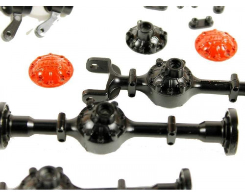 Корпуса мостов WPL 6x6, металл для моделей B-16, B-36