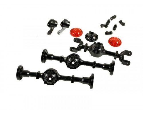 Корпуса мостов WPL 6x6, металл для моделей B-16, B-36