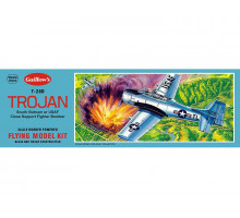 Сборная дер.модель.Самолет N.A. Trojan. Guillows 1:30
