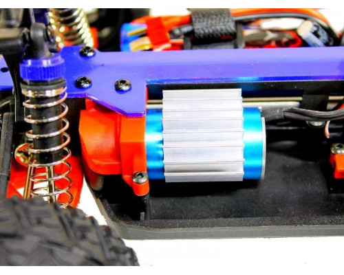 Радиоуправляемый монстр Remo Hobby SMAX Brushless UPGRADE (красный) 4WD 2.4G 1/16 RTR