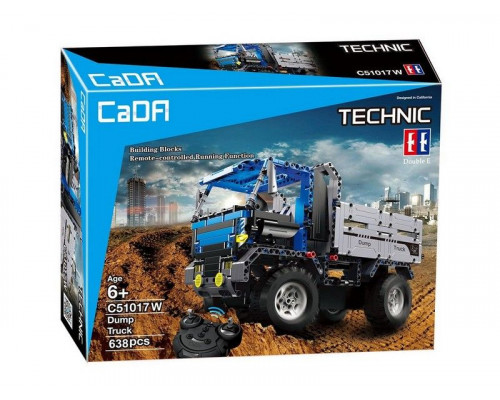 Р/У конструктор CaDA Technic самосвал (638 деталей)