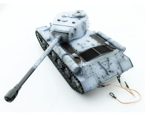 Р/У танк Taigen 1/16 ИС-2 модель 1944, СССР, зимний, (для ИК танкового боя) 2.4G