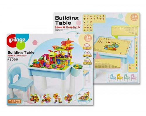 Стол для конструктора Pilage и комплект деталей