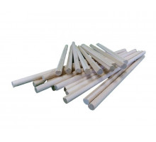 Палочка деревянная, круглая с желобом (лёжкой) 8 мм, длина 200 мм, 50 шт, береза