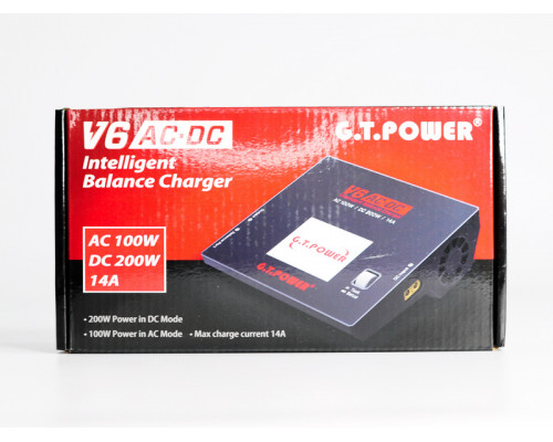 Универсальное зарядное устройство G.T.Power V6 AC/DC