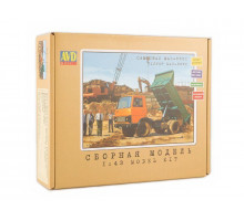 Сборная модель AVD МАЗ-5551 самосвал, ранний, 1/43