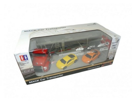 Радиоуправляемый автовоз Double Eagle MACK с машинками 1/26 2.4G RTR