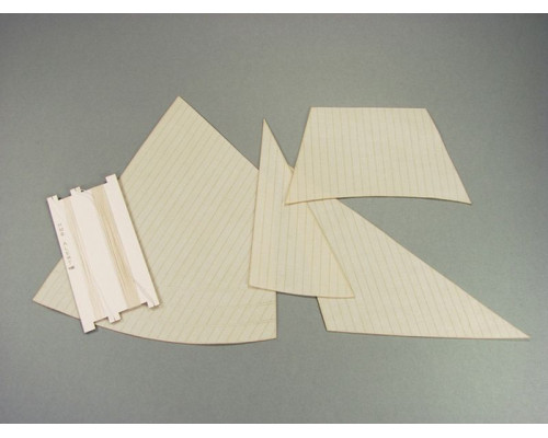 Комплект парусов для модели HMS Alert, 1/96