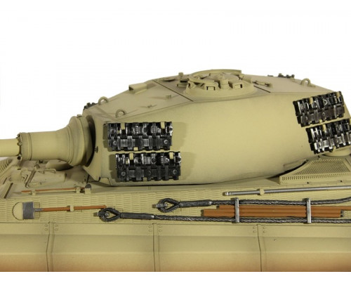 Радиоуправляемый танк Torro King Tiger, башня Henschel (Metal Edition) 1/16, ИК-пушка V3.0 2.4G RTR