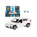 Машина АВТОПАНОРАМА BMW X6, 1/43, белый, инерция, откр. двери, в/к 17,5*12,5*6,5 см