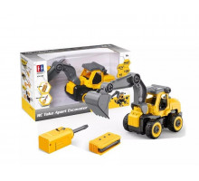 Радиоуправляемый экскаватор Double Eagle, разборный с отверткой 1/26 2.4G RTR