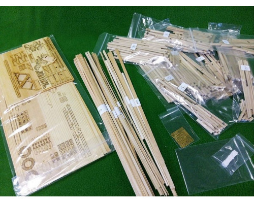 Сборная деревянная модель СВМодель. Терем Русского подворья в Вене, 1900 деталей, 1/72