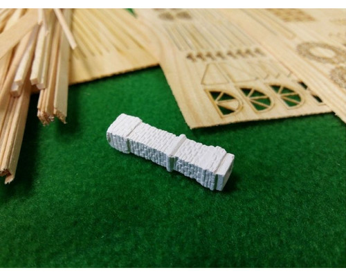 Сборная деревянная модель СВМодель. Терем Русского подворья в Вене, 1900 деталей, 1/72