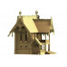 Сборная деревянная модель СВМодель. Терем Русского подворья в Вене, 1900 деталей, 1/72