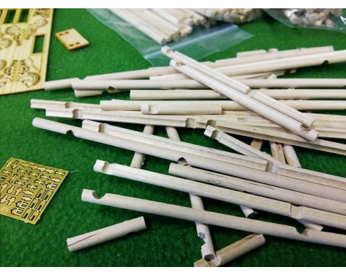 Сборная деревянная модель СВМодель. Терем Русского подворья в Вене, 1900 деталей, 1/72