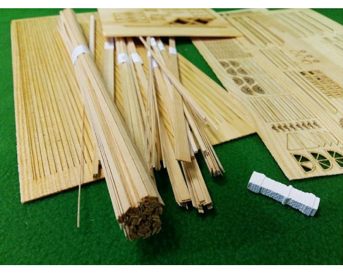 Сборная деревянная модель СВМодель. Терем Русского подворья в Вене, 1900 деталей, 1/72