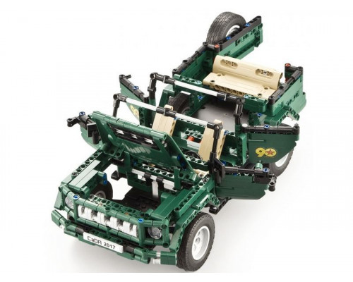 Р/У конструктор CaDA Technic Военный джип (561 деталь)