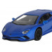 Машина АВТОПАНОРАМА Lamborghini Aventador S Coupe, синий, 1/32, свет, звук, в/к 17,5*12,5*6,5 см