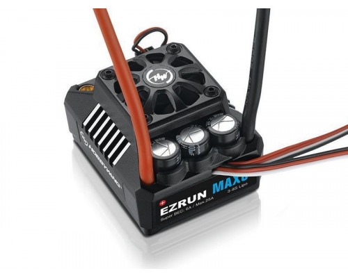 Бесколлекторный регулятор Hobbywing EZRUN MAX6 (160A-1050A, 1/6) влагозащищённый