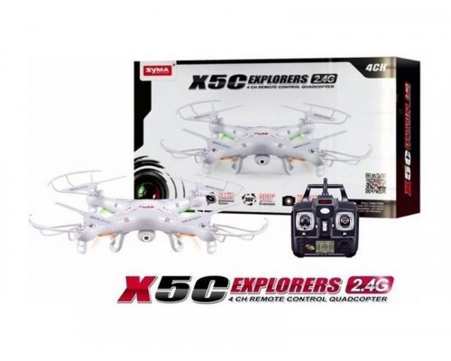 Р/У квадрокоптер Syma X5C 4Gb 2.4G RTF с видеокамерой