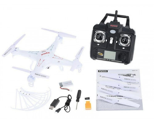 Р/У квадрокоптер Syma X5C 4Gb 2.4G RTF с видеокамерой