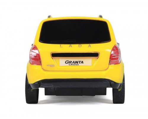 Радиоуправляемая машина AUTODRIVE Lada Granta такси, 1/16, желтый, 40MHz, в/к 34*15*13,5см