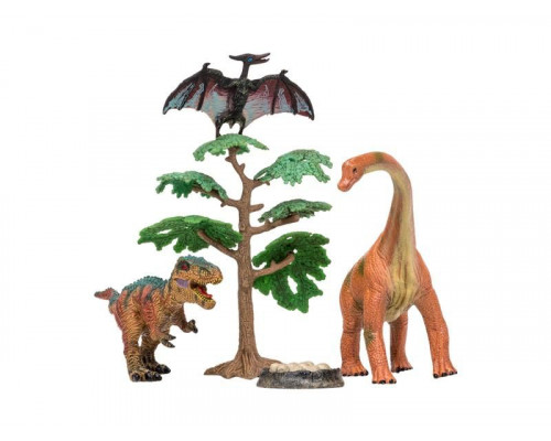 Динозавры MASAI MARA MM206-020 для детей серии Мир динозавров (набор фигурок из 5 пр.)