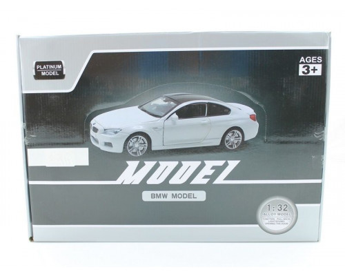 Машина 1:32 BMW M6 свет, звук, инерция 15,5см (1/12шт.) б/к