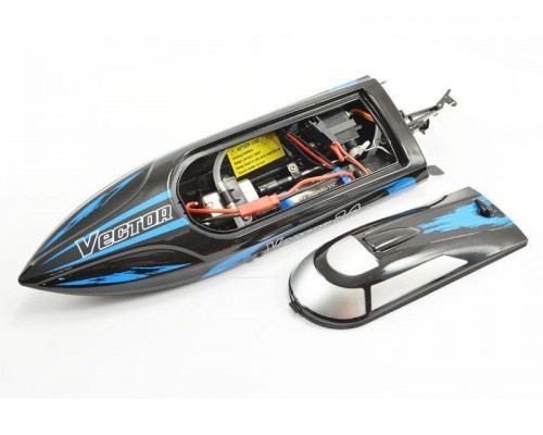 Радиоуправляемый катер Volantex RC Vector 30 черный 2.4G RTR