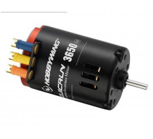 Бесколлекторный сенсорный мотор Hobbywing QUICRUN-3650SD-21.5T-BLACK-G2 (1800KV, 3,17/15мм, 1/10)