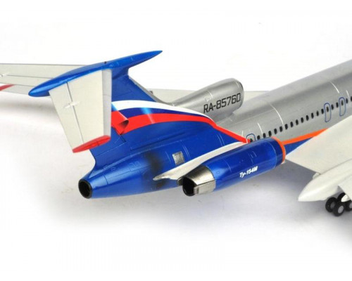 Сборная модель ZVEZDA Российский авиалайнер ТУ-154М, 1/144
