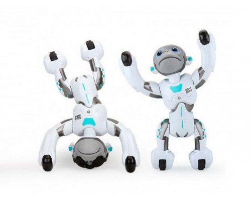 Радиоуправляемый робот-обезьяна LENENG TOYS K12 Orangutan звук, свет, танцы