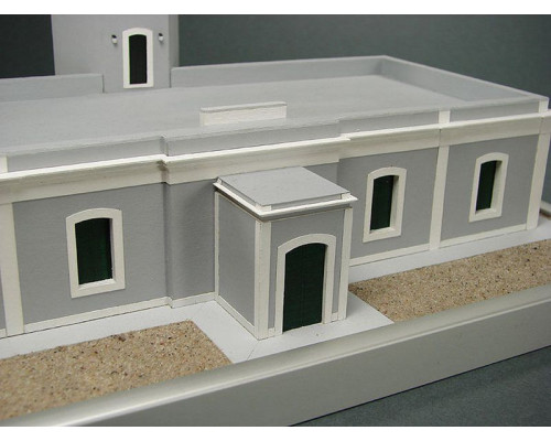 Сборная картонная модель Shipyard маяк Lighthouse Los Morrillos (№30), 1/72