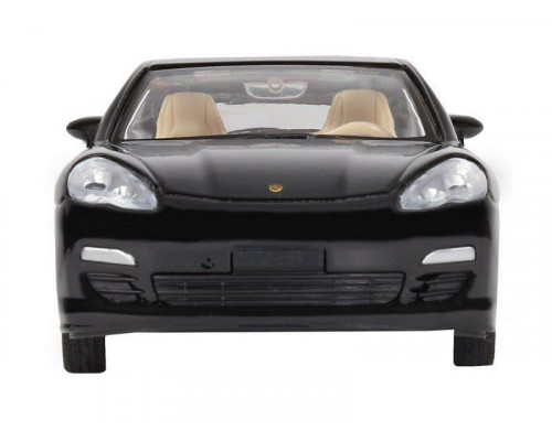 Машина АВТОПАНОРАМА Porsche Panamera S, черный, 1/32, свет, звук, инерция, в/к 17,5*13,5*9 см
