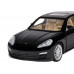 Машина АВТОПАНОРАМА Porsche Panamera S, черный, 1/32, свет, звук, инерция, в/к 17,5*13,5*9 см
