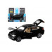 Машина АВТОПАНОРАМА BMW X6, черный, 1/32, свет, звук, инерция, в/к 17,5*13,5*9 см