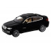 Машина АВТОПАНОРАМА BMW X6, черный, 1/32, свет, звук, инерция, в/к 17,5*13,5*9 см