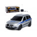 Радиоуправляемая машина AUTODRIVE Lada Granta полиция, 1/16, серебристый, 40MHz, в/к 34*15*13,5см